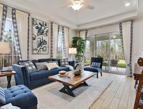 Living Room - The Chenile Duplex