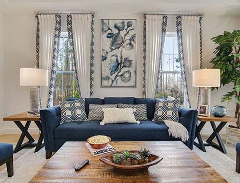 Living Room - The Chenile Duplex